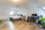 Familien aufgepasst! *** Top gepflegte Maisonette Wohnung in bester Lage von Jork, nahe Hamburg *** - Schlafzimmer im Dachstudio