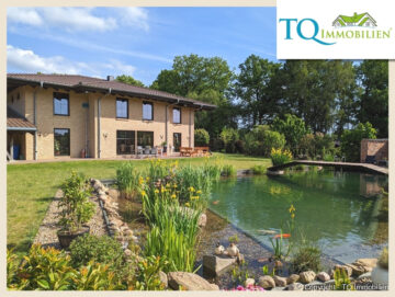 Preisreduzierung! *** Ein Traum wird wahr; Landhaus mit mediterranem Flair und großem Naturteich *** 21259 Otter / Groß Todtshorn, Einfamilienhaus